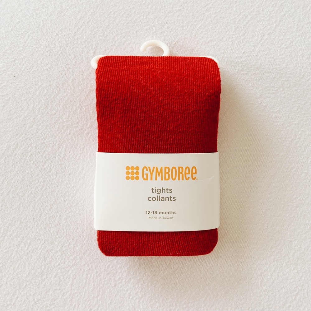 ❤️ 3/$20 Baby Girl Red Tights